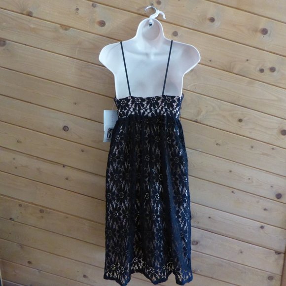 Jennifer Reale Design Nelly Lace Floral Cami Party Evening Dating Dress NWT 6 - Picture 5 of 9